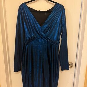 GUESS BLUE WOMENS PARTY DRESS, 16